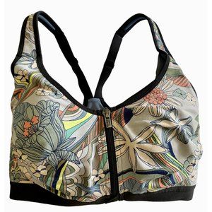Victoria's Secret Knockout Front Close Sports Bra Size 32DDD Adjustable Straps
